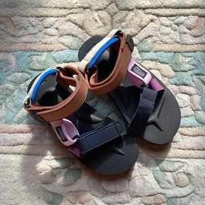 Suicoke x HAY pastel dessert depa sandals women's US 7 EU 36